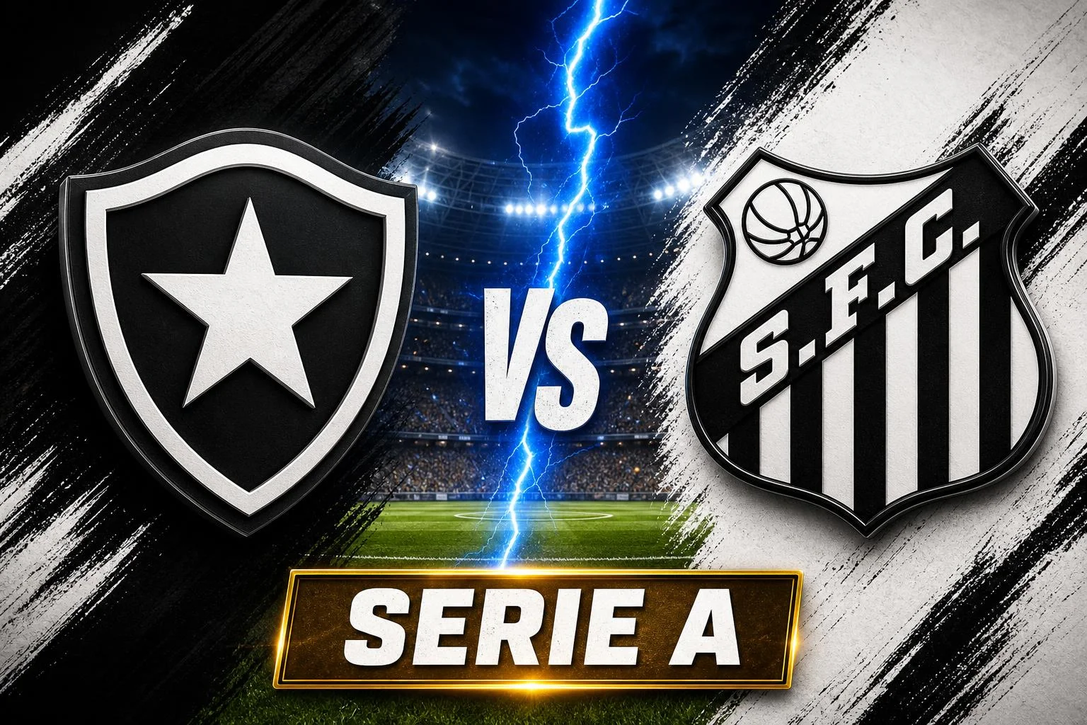 Botafogo x Santos ao vivo — Serie A