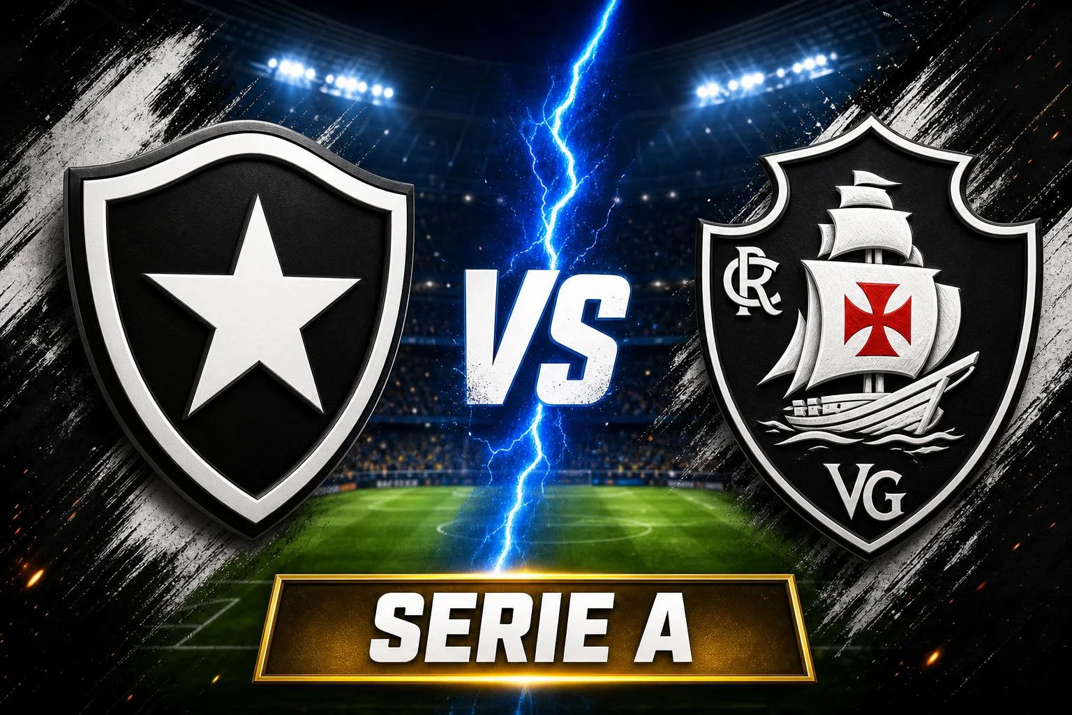 Botafogo x Vasco DA Gama ao vivo — Serie A