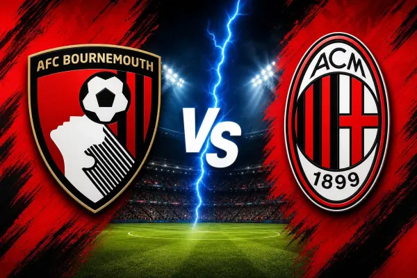 Bournemouth x AC Milan: onde assistir, horário e escalações (22/10)