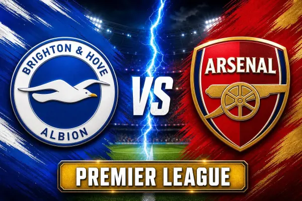Brighton x Arsenal: onde assistir, horário e escalações (19/09)