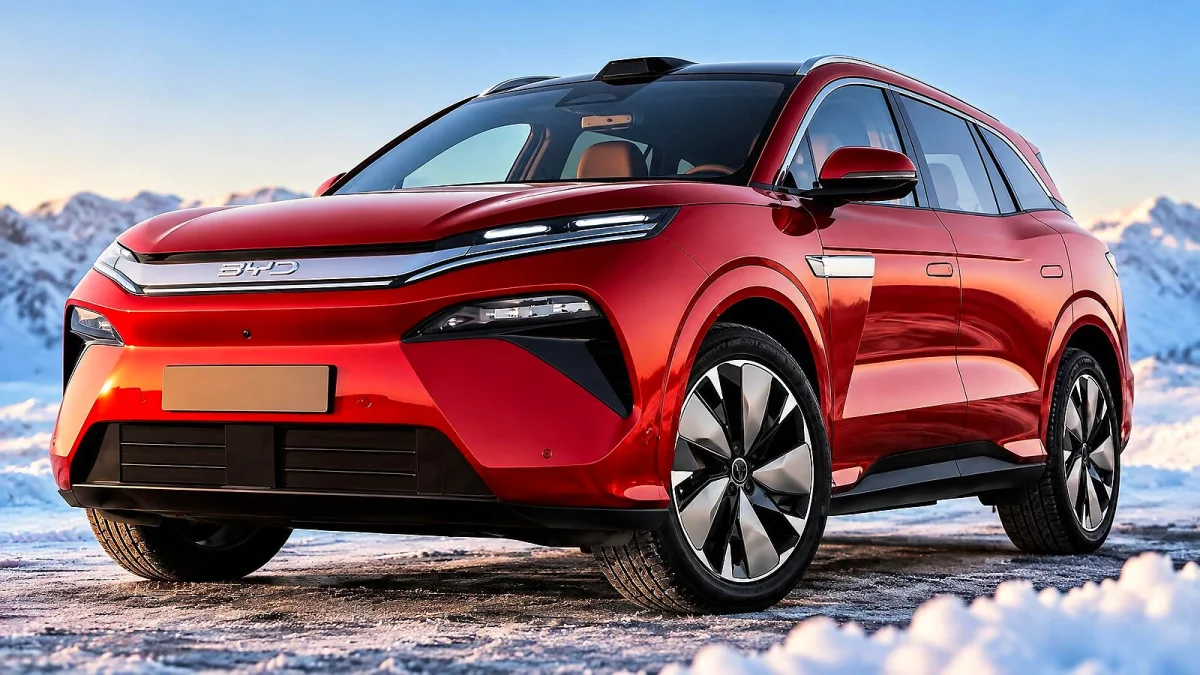 BYD Atto 8 EV: recarga Flash e até 775 cv na versão AWD