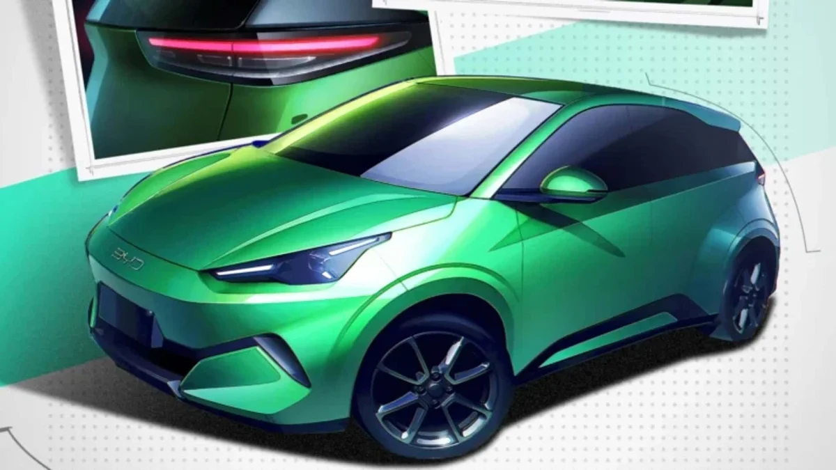 BYD Dolphin Mini: hatch elétrico com LiDAR no teto