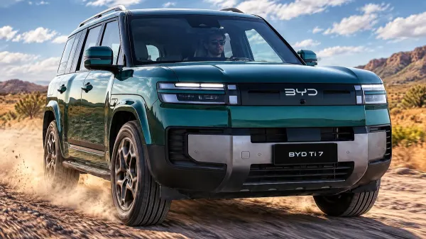 BYD Ti7: SUV híbrido de 354 cv e 1.015 km de autonomia