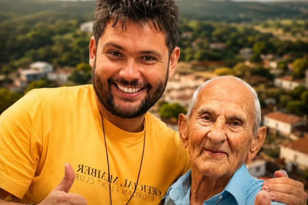 Caio do Vovô Anésio é acusado de usar deepfake do avô em campanha