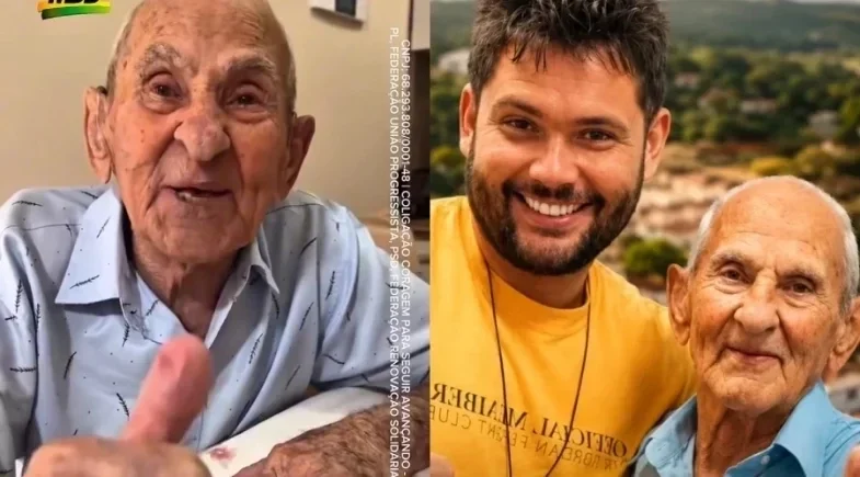 Caio Fiori vira alvo por usar imagens do avô morto na campanha