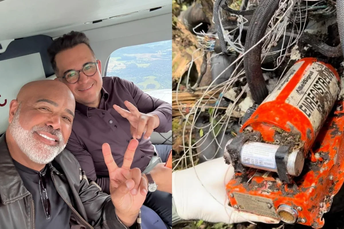 Caixa-preta do helicóptero de Rick vai a Brasília para perícia