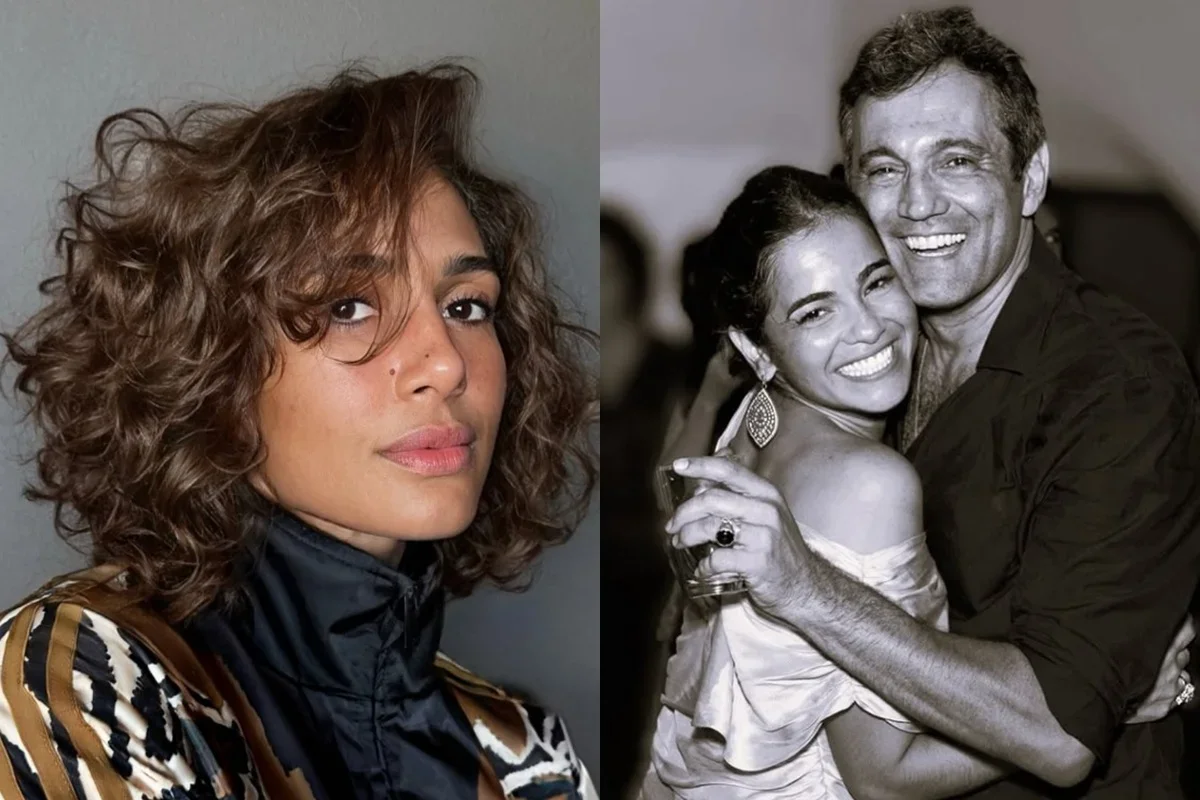 Camila Pitanga envia "amor e luz" à viúva de Domingos Montagner