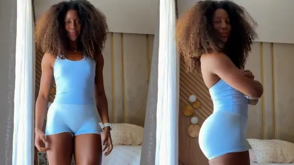 Camilla de Lucas mostra físico definido e diz "Magra pro max"