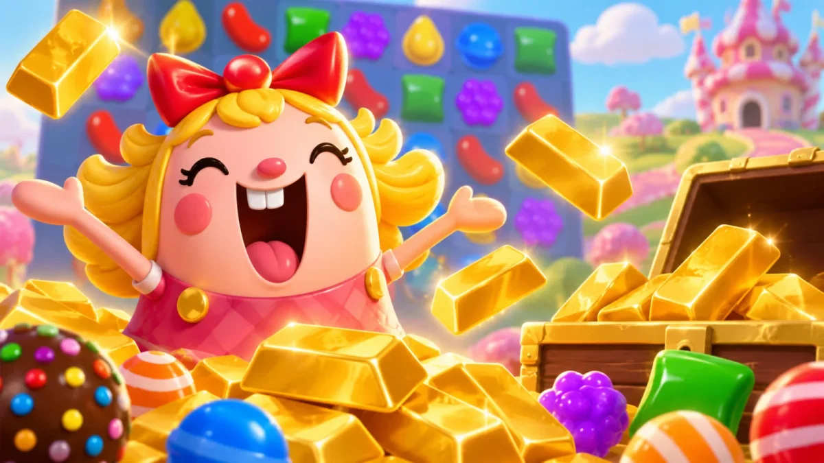 Candy Crush Saga: como conquistar 100 barras de ouro grátis