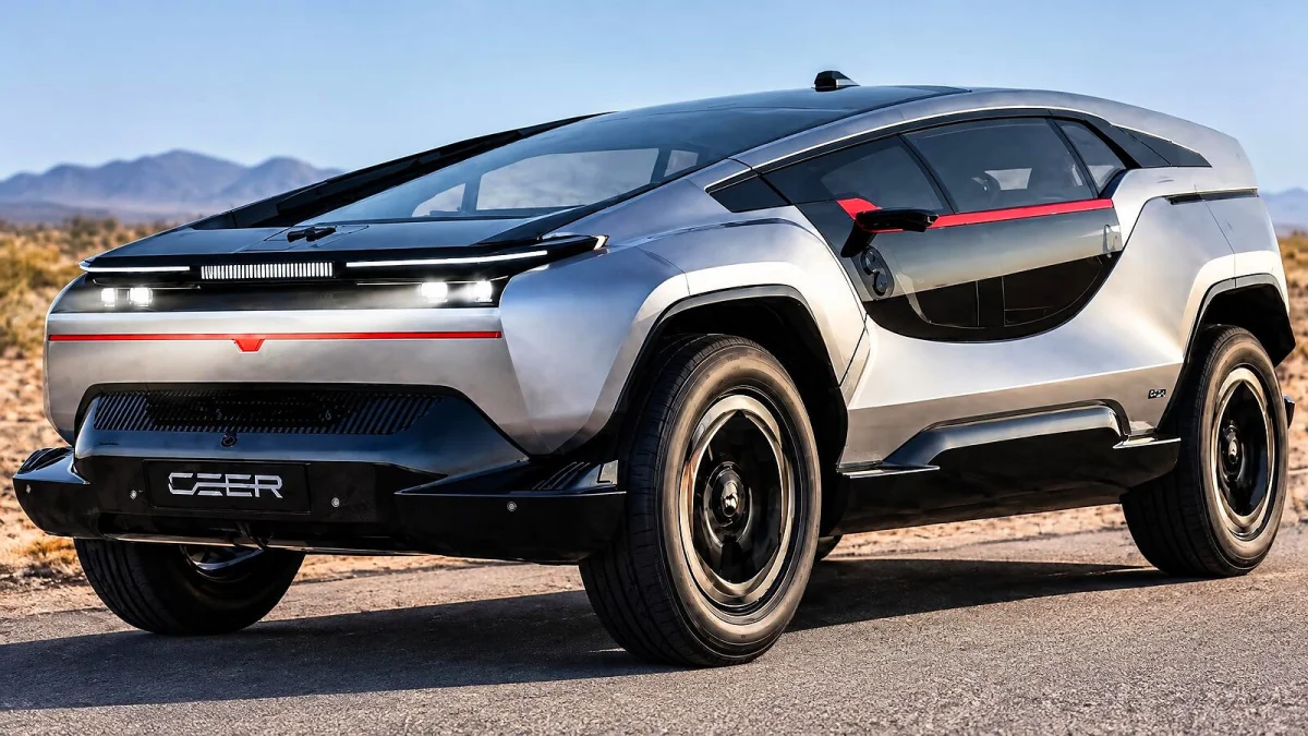 Ceer: Exobot sedã e SUV chegam com até 1.111 cv e 0–100 em 2,1 s