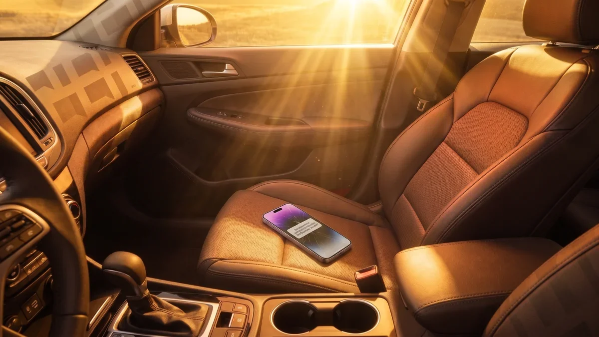 Celular: calor no carro pode acelerar o desgaste da bateria