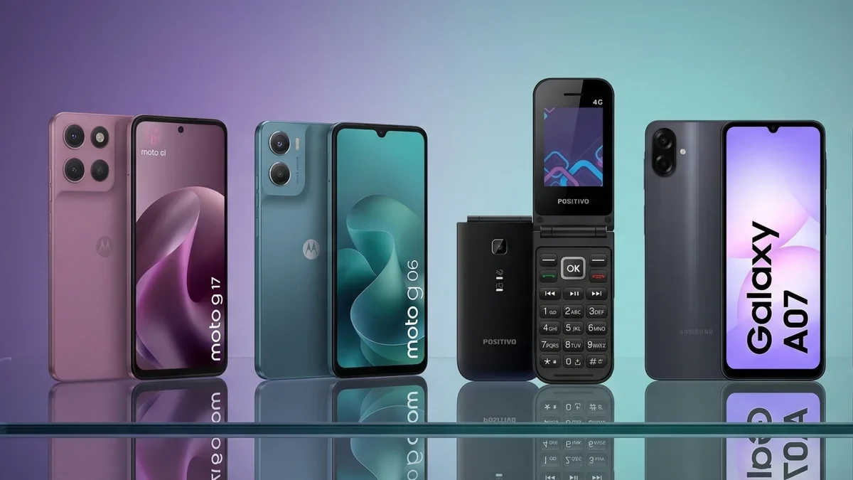 Celular para idosos: bateria de até 49 horas em 4 modelos