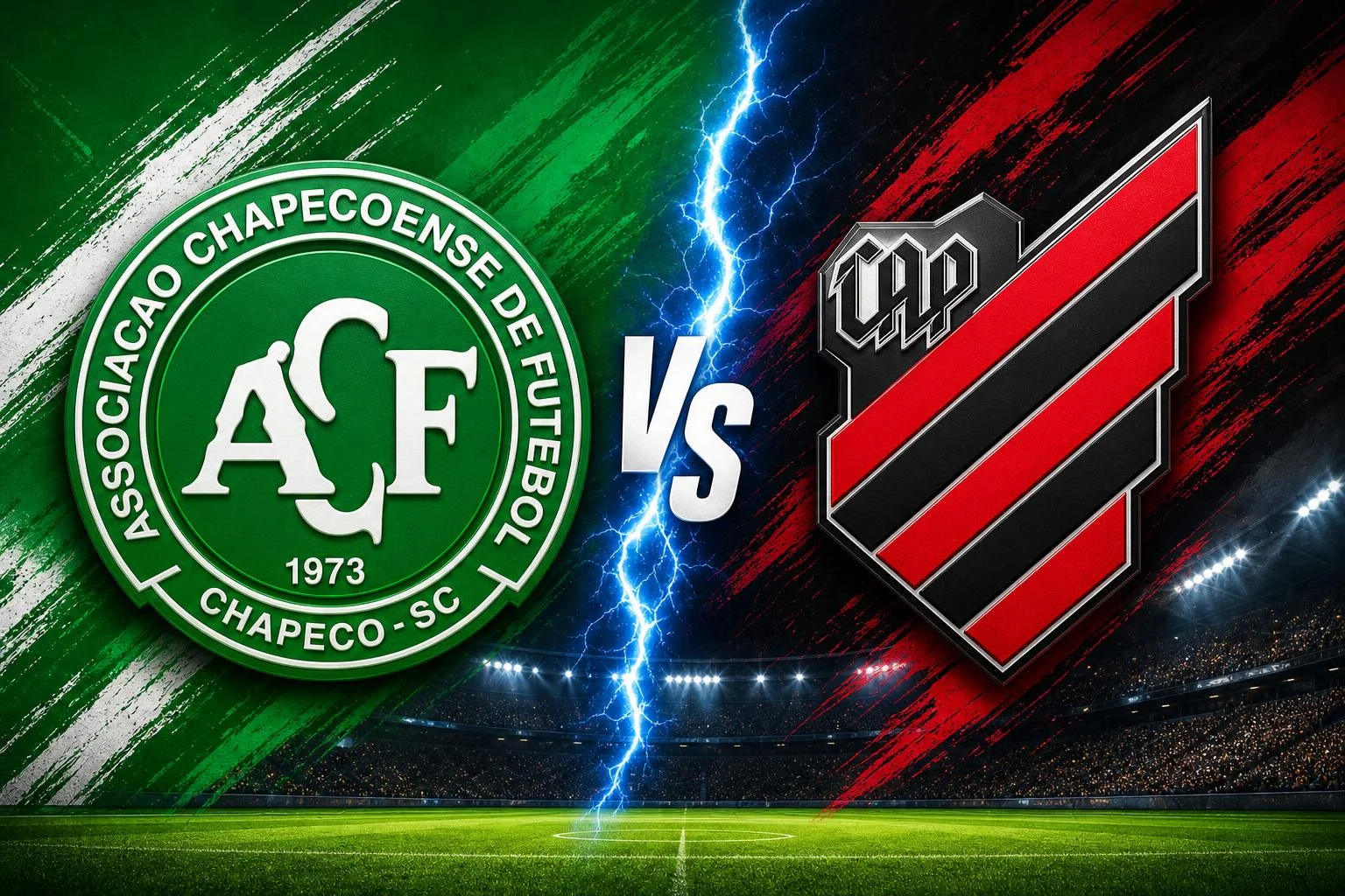 Chapecoense-sc e Atletico Paranaense se enfrentam pela Serie A