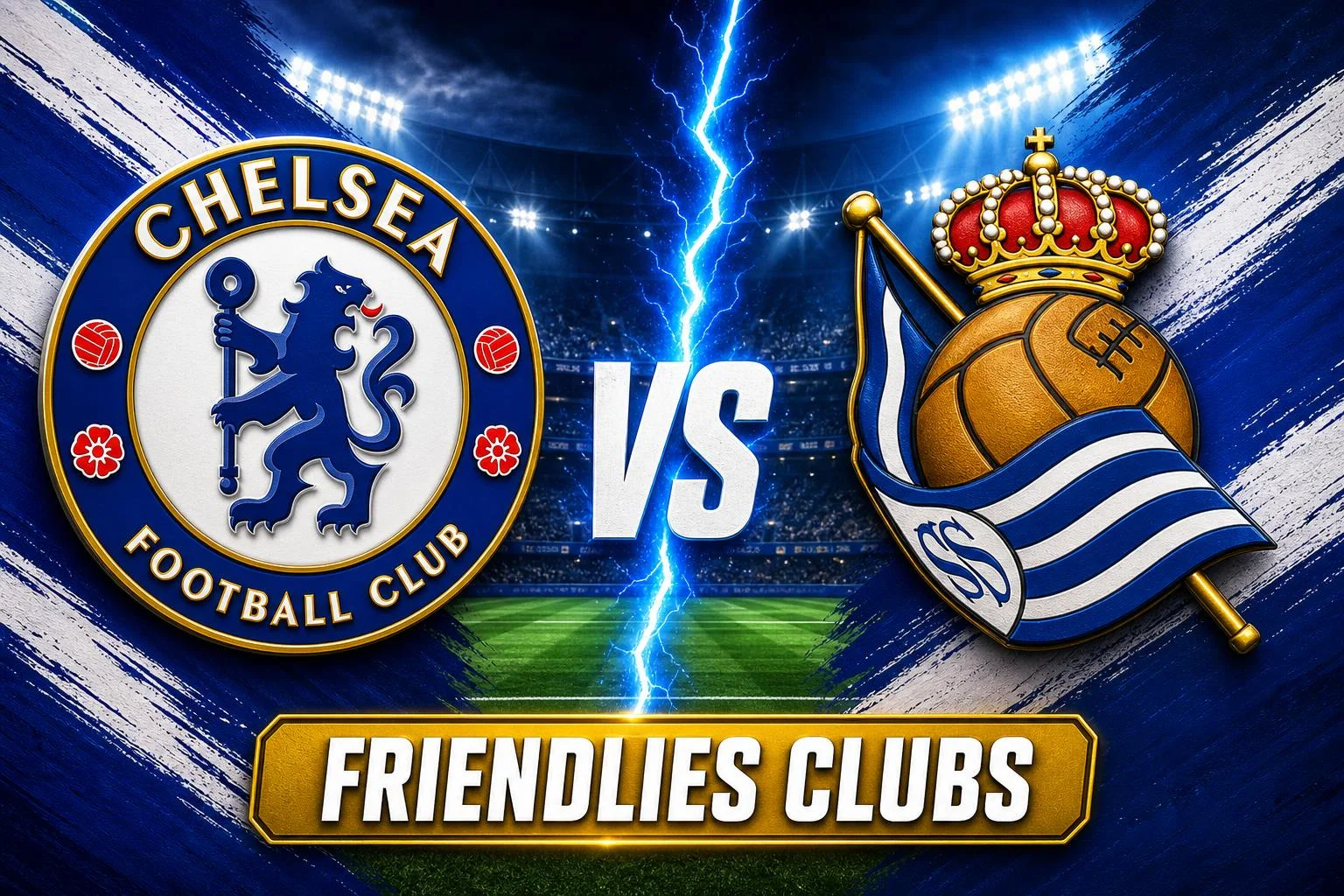 Chelsea x Real Sociedad ao vivo — Friendlies Clubs