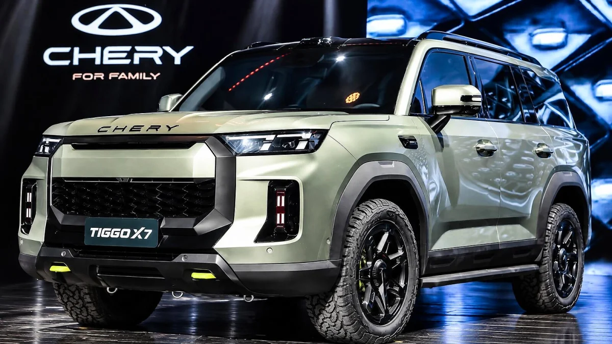 Chery Tiggo X7: imersão de 700 mm e visual off‑road marcante