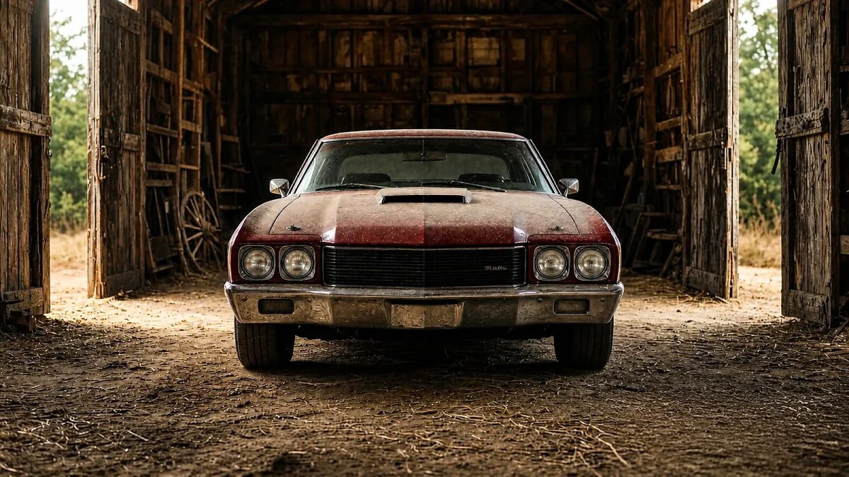 Chevelle SS 454: LS6 com peças originais sai do celeiro