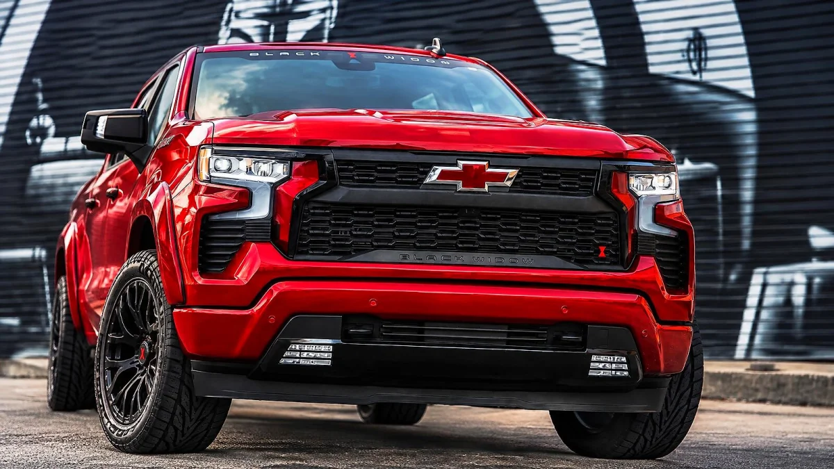 Chevrolet Silverado Black Widow SR: rebaixada e com 684 cv