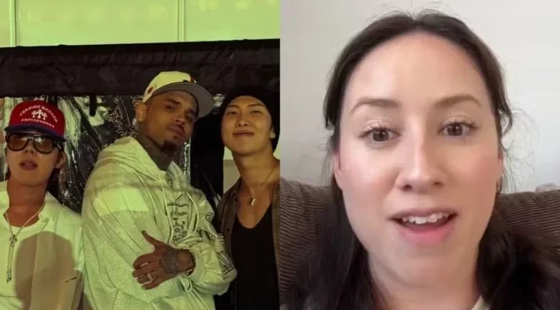 Chris Brown reage a fã do BTS após ida de RM e J‑Hope