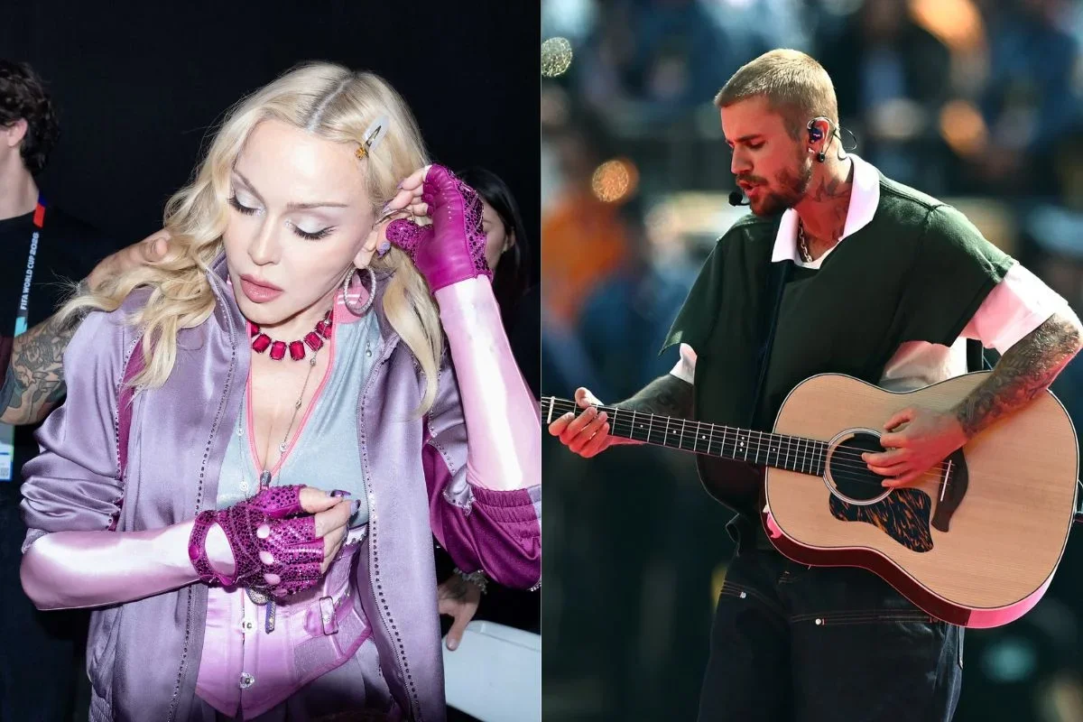 Chris Martin apazigua briga entre Madonna e Justin Bieber