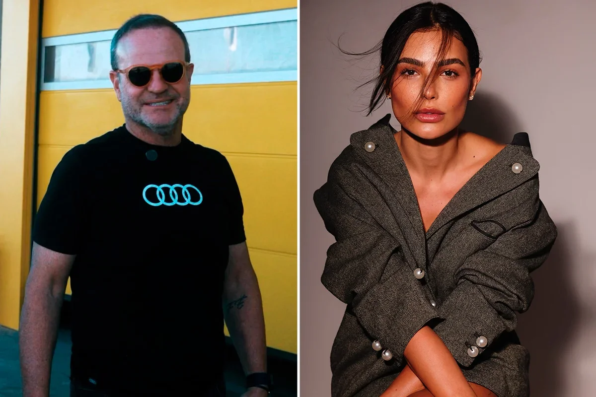 Cíntia Chagas chama Rubens Barrichello de "fofo" após término