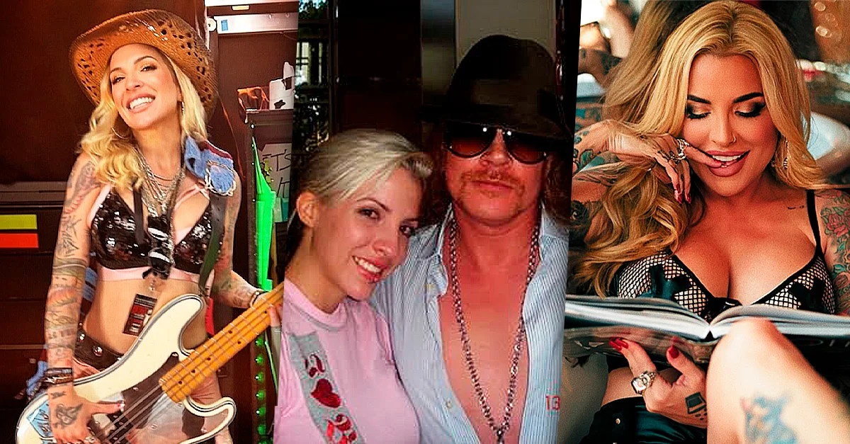 Clara Aguilar e o encontro com Axl Rose que virou memória