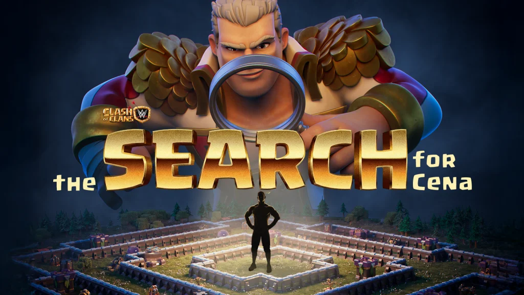 Clash of Clans: vila de John Cena dá estátua de Cody Rhodes