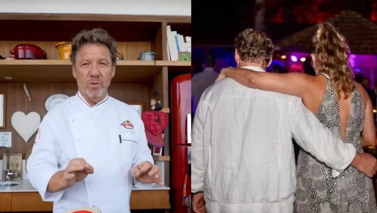 Claude Troisgros encerra casamento de 20 anos e diz "tá tudo bem"