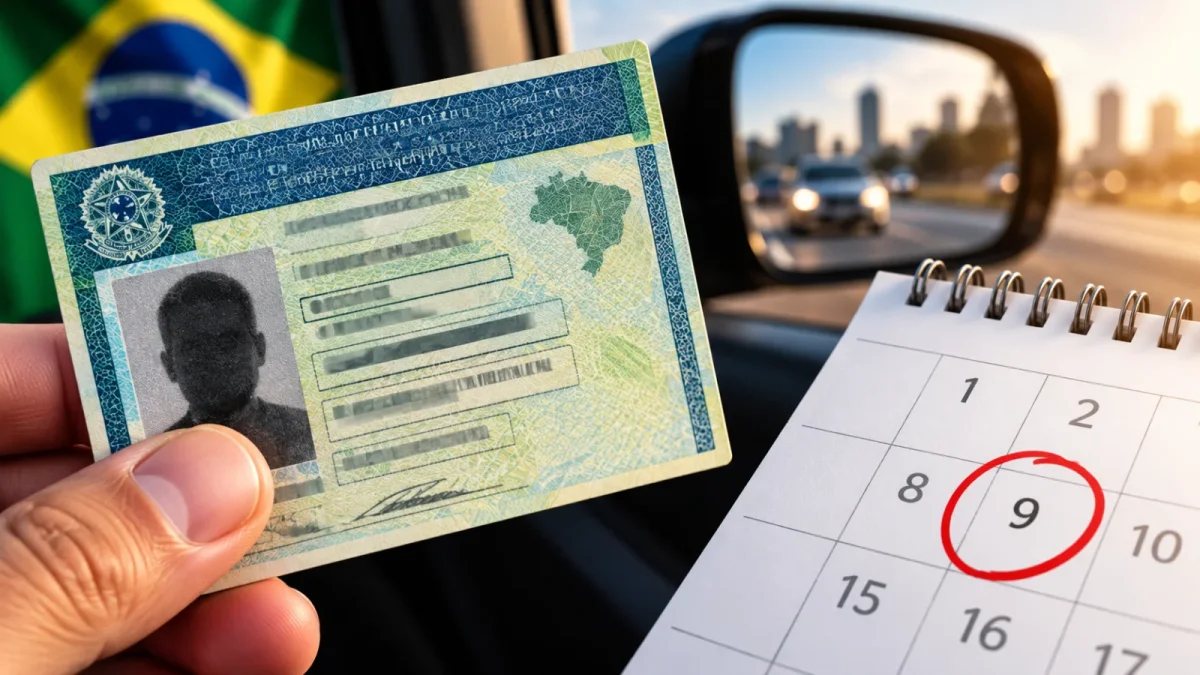 CNH: Contran amplia janela de validade e dá 30 dias extras