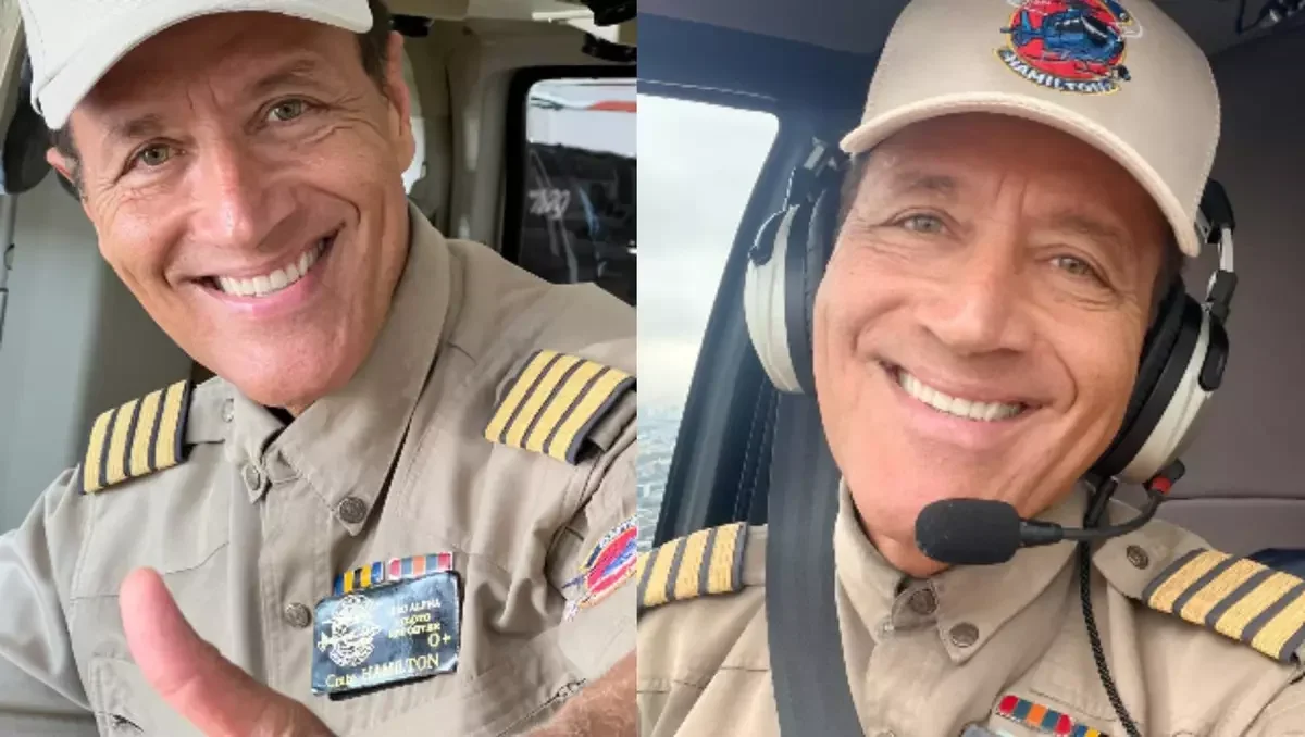 Comandante Hamilton mostra mansão com simulador de voo profissional