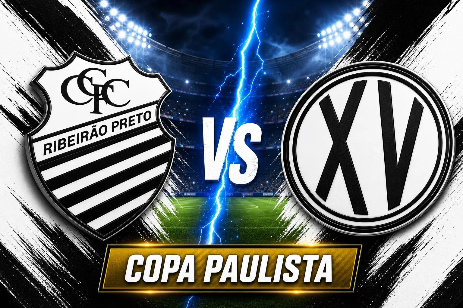 Comercial x XV de Piracicaba ao vivo — Copa Paulista