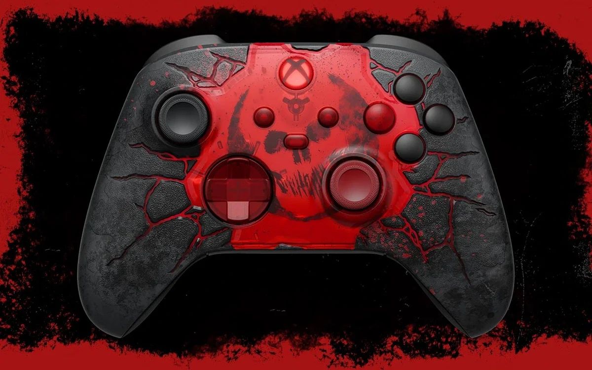Controle Xbox Gears of War E‑Day — pré‑venda por R$ 799