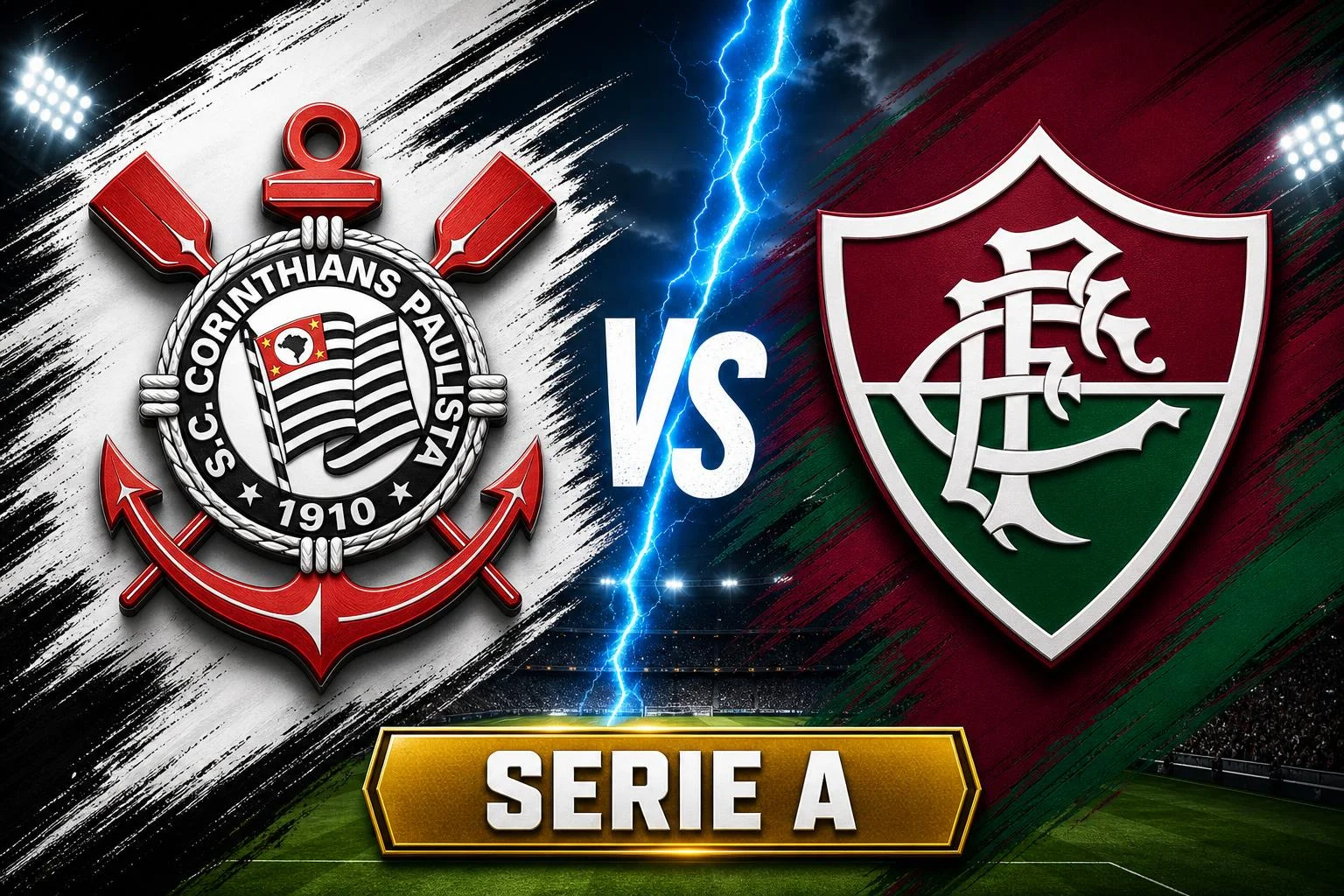 Corinthians x Fluminense ao vivo — Serie A