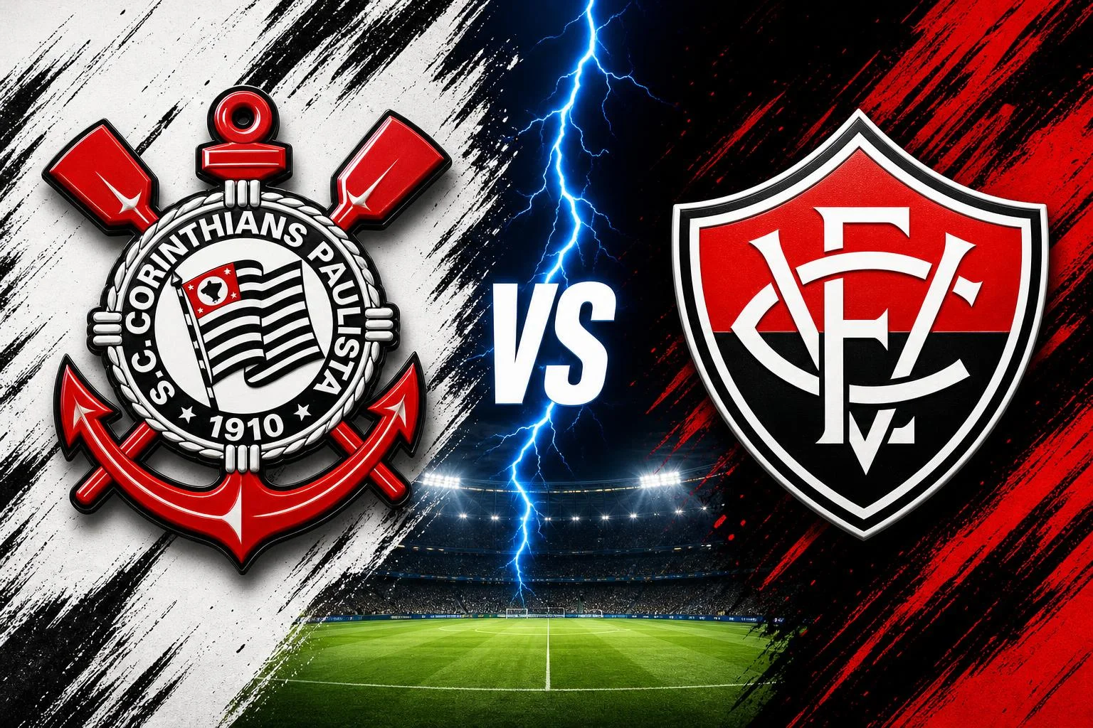 Corinthians x Vitoria ao vivo — Serie A