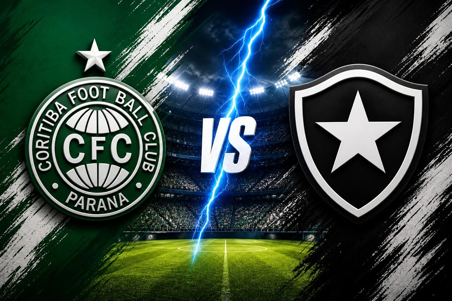 Coritiba x Botafogo ao vivo — Serie A