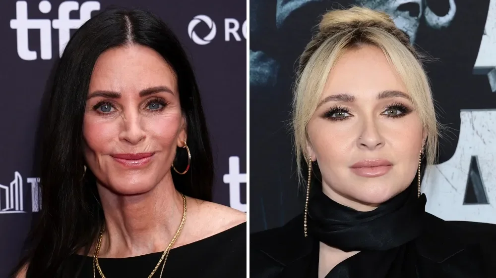 Courteney Cox lembra Hayden Panettiere: "atriz maravilhosa" em Scream VI