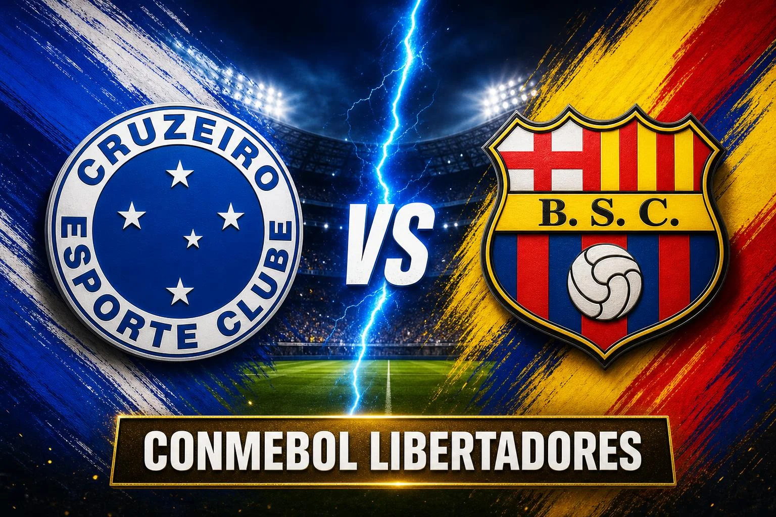 Cruzeiro x Barcelona SC ao vivo — CONMEBOL Libertadores
