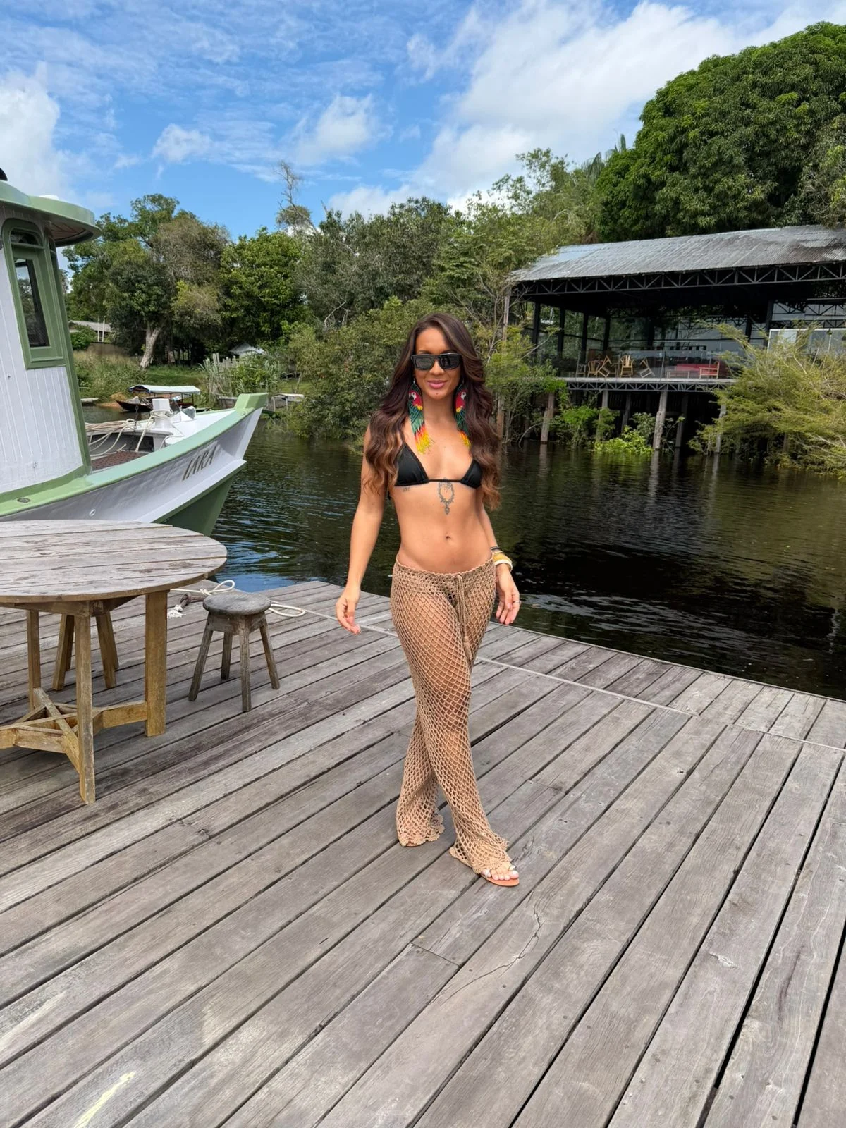Picada na Amazônia levou Maxiane Rodrigues ao hospital