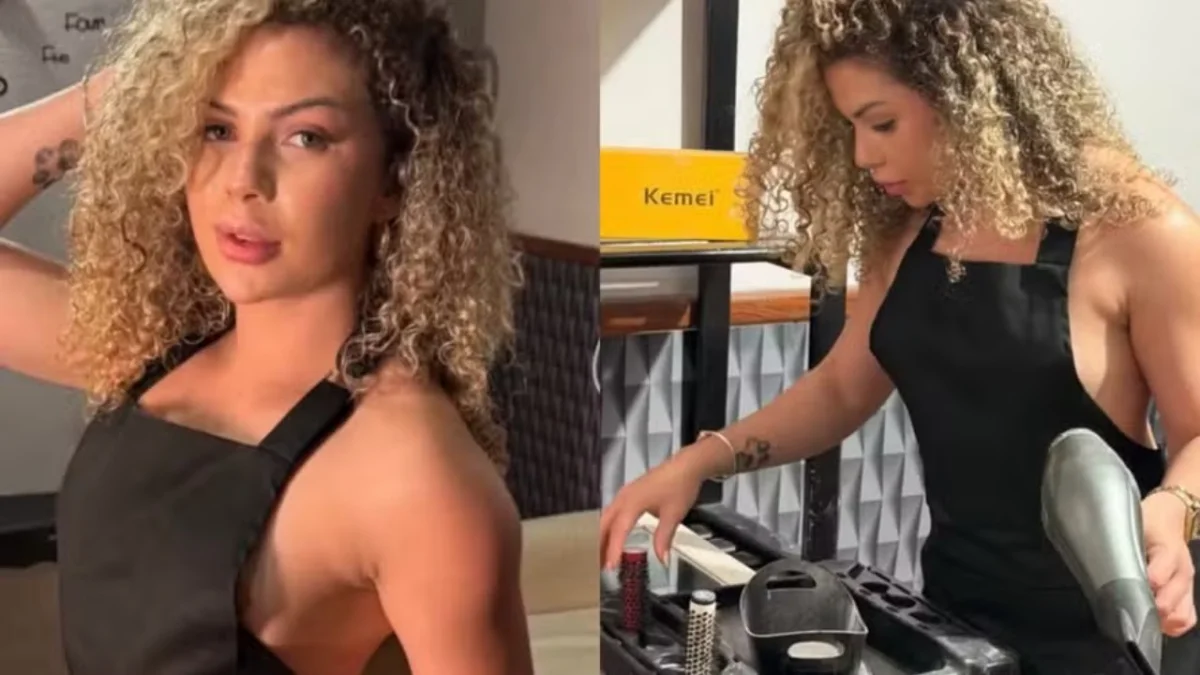 Daniella Motta oferece R$ 10 mil por assistente para barbearia nudista