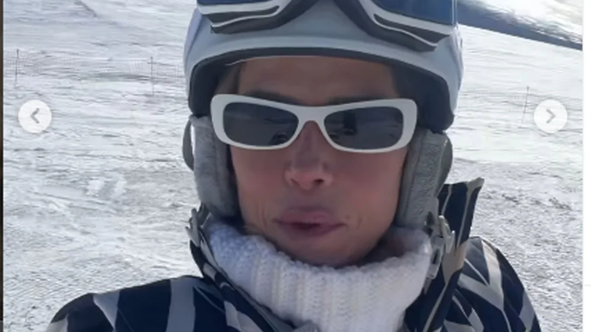 Deborah Secco celebra férias perfeitas na neve e elogia equipe