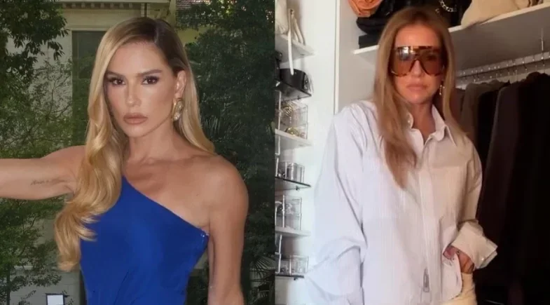 Deborah Secco exibe Birkin de R$ 180 mil em look casual