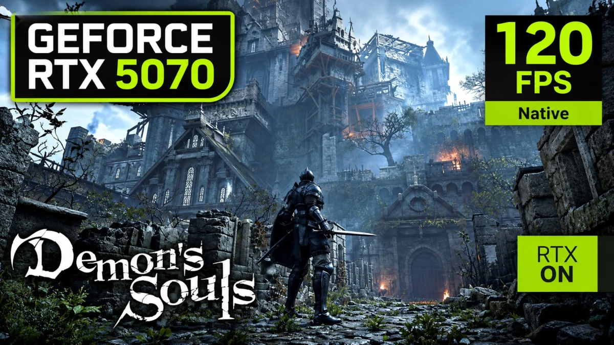 Demon’s Souls Remake: quase 120 FPS com DLSS Frame Generation