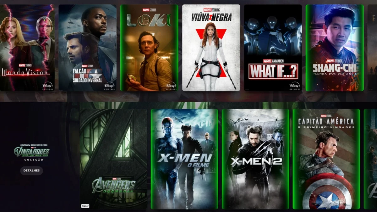 Disney+ marca 14 títulos em verde para preparar fãs de Vingadores