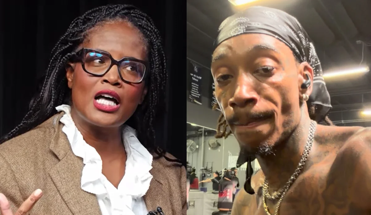 Djamila Ribeiro revela treta com Wiz Khalifa nos bastidores