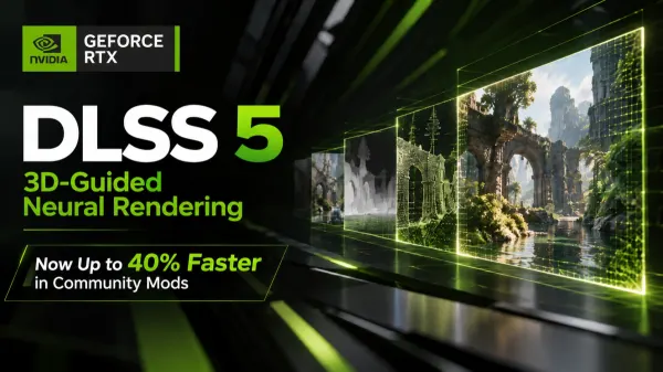 DLSS 5: novo modelo liberado por mods entrega até 40% mais FPS