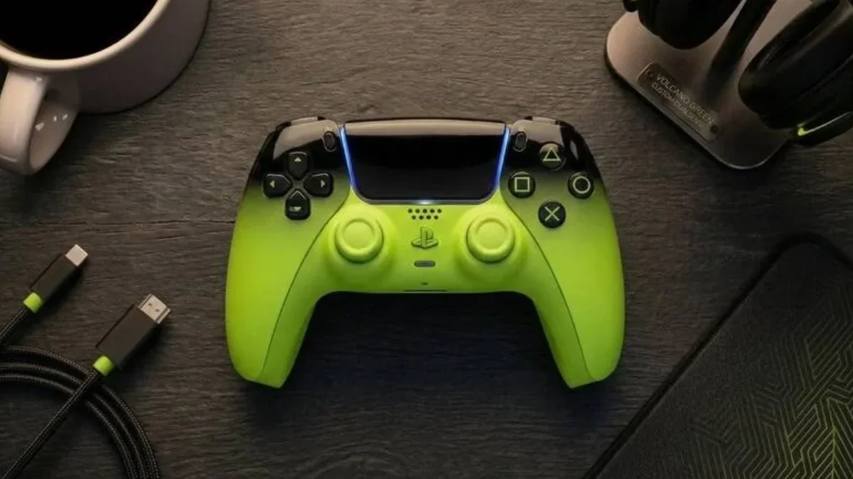 DualSense PS5 Remix Green: encontrado por R$ 368 no Mercado Livre
