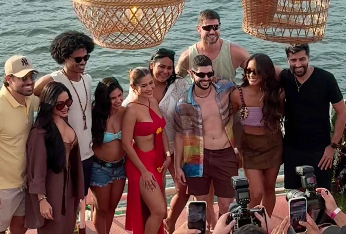 Elenco do BBB 26 se reúne em passeio de barco no Maranhão