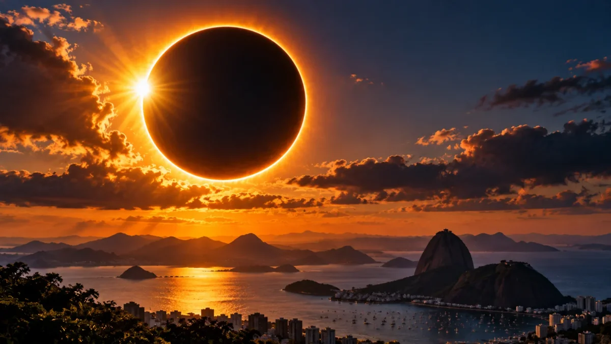 Eclipse solar anular: anel de fogo no extremo sul do RS