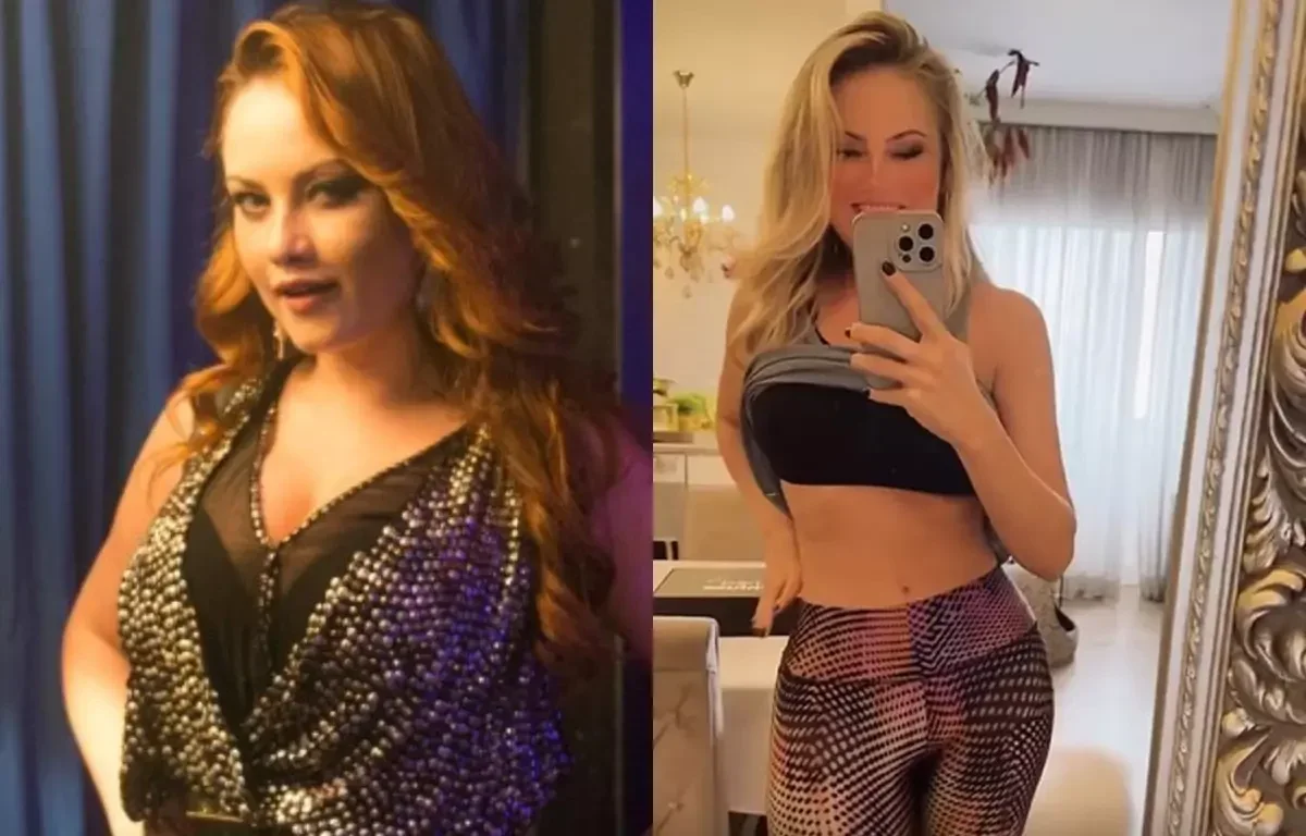 Ellen Rocche perde 12 kg e exibe novo "corpitcho"