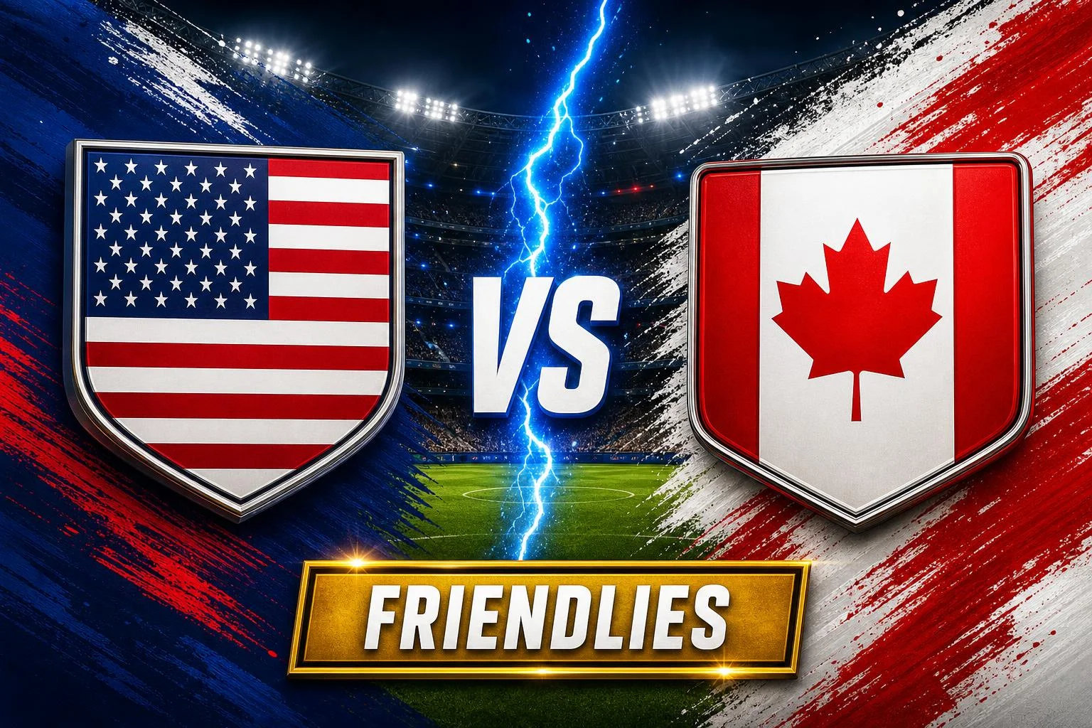 Estados Unidos x Canadá ao vivo — Friendlies