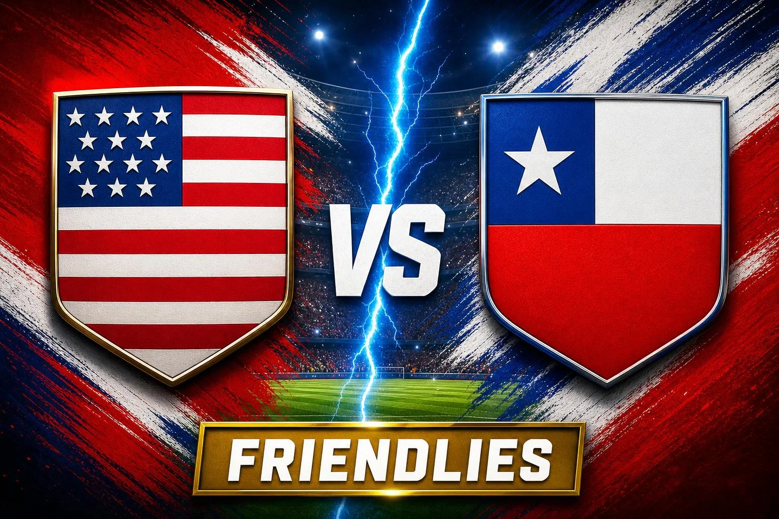 Estados Unidos x Chile ao vivo — Friendlies